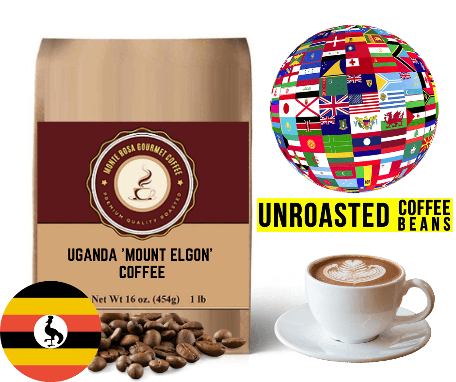 Uganda 'Mount Elgon' Coffee - Green/Unroasted - VirtuousWares:Global