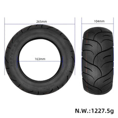 Ulip 100/55-6.5 Tubeless Tire 11Inch Thickened Pneumatic Tyre for - VirtuousWares:Global