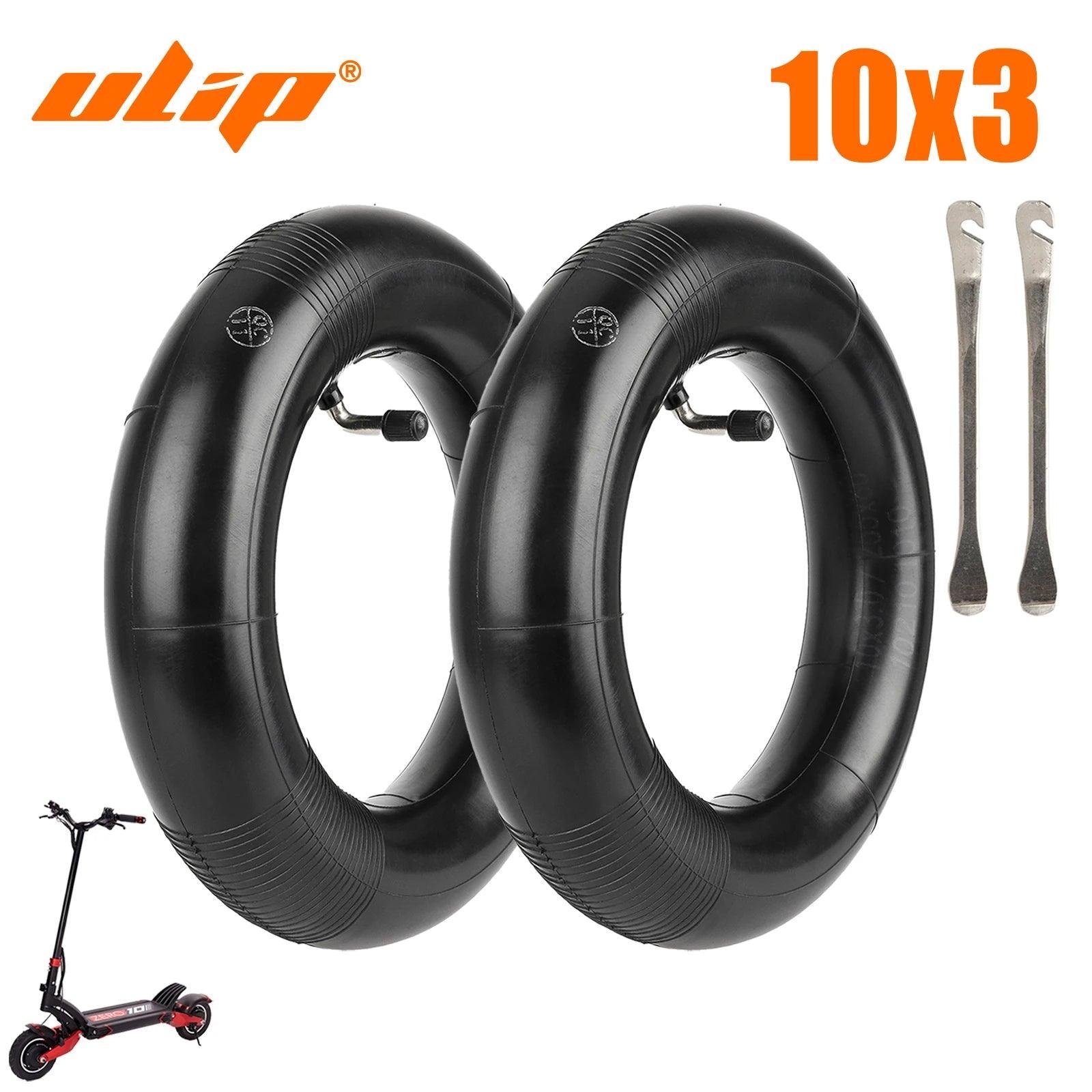 Ulip 2Pcs 10x3 Inner Tube With 90 Degree Valve For Zero 10x/Kugoo M4 - VirtuousWares:Global