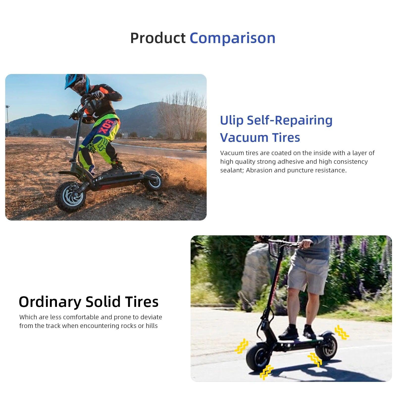 Ulip 90/65-6.5 Off-Road Self-Repairing Tubeless Tyre For Dualtron - VirtuousWares:Global