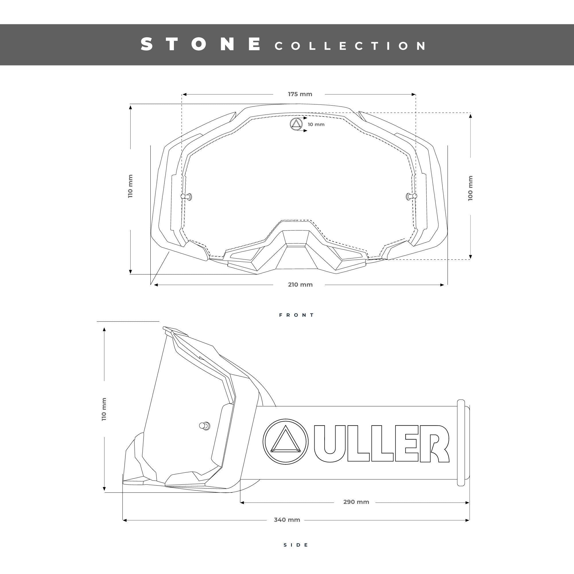 ULLER STONE ENDURO/MOTOCROSS GOGGLES - VirtuousWares:Global