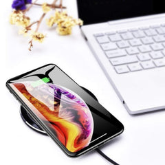 Ultra-Thin Fast-Charging LED Wireless Charging Pad - VirtuousWares:Global