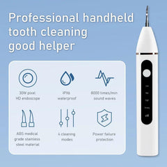 Ultrasonic Dental Scaler Electric Teeth Cleaner for Tooth Whitening - VirtuousWares:Global