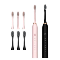 Ultrasonic Electric Toothbrush Rechargeable USB for Adults 6 Modes - VirtuousWares:Global