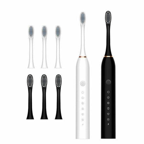 Ultrasonic Electric Toothbrush Rechargeable USB for Adults 6 Modes - VirtuousWares:Global