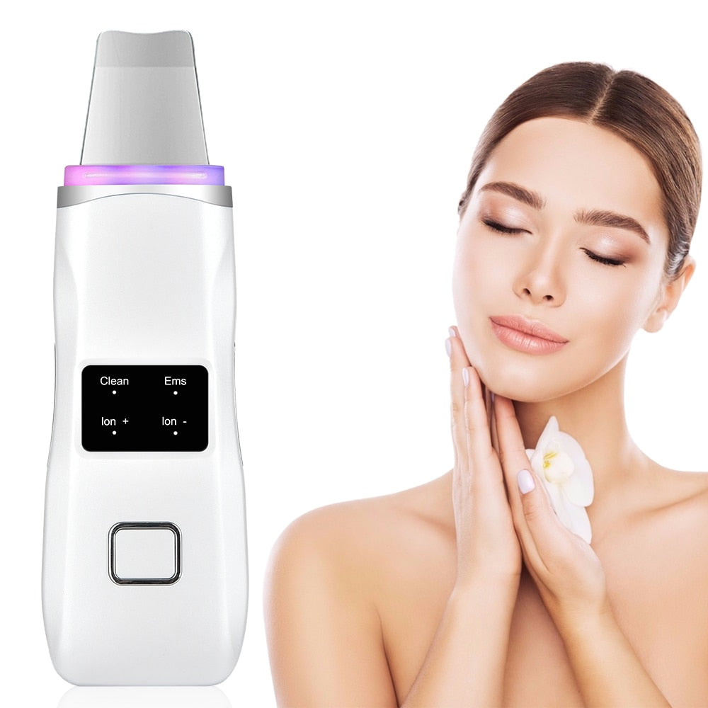 Ultrasonic Skin Scrubber Deep Cleaning Face Scrubber - VirtuousWares:Global