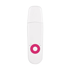 Ultrasonic Skin Scrubber Deep Cleaning US Plug Red - VirtuousWares:Global
