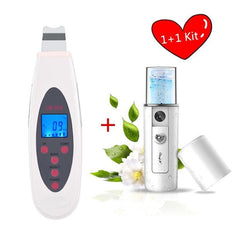 Ultrasonic Skin Scrubber Deep Face Cleaning Machine Remove Dirt - VirtuousWares:Global