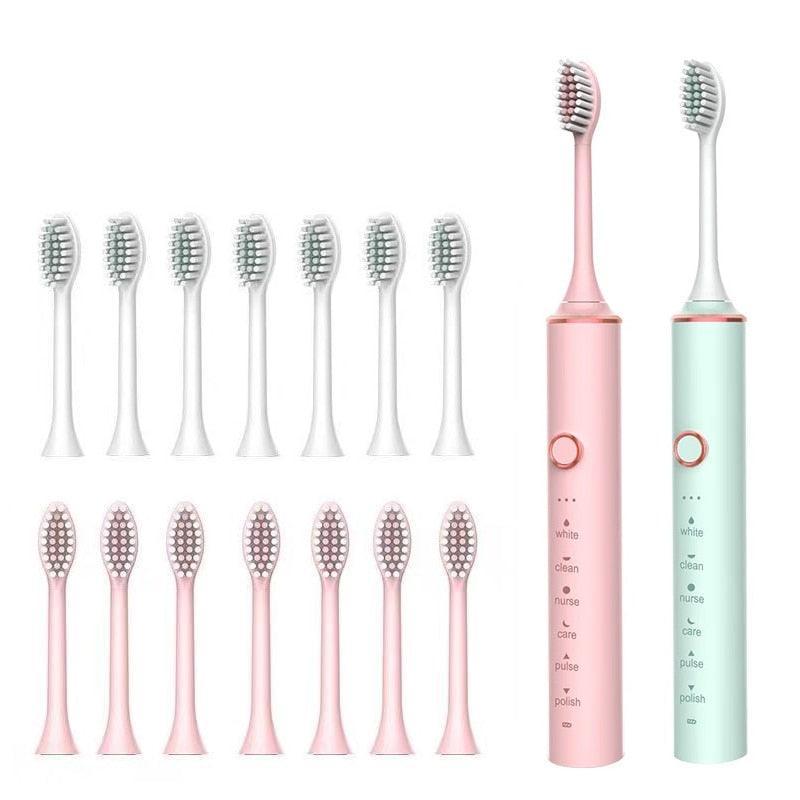 Ultrasonic Sonic Electric Toothbrush for Adults USB Rechargeable - VirtuousWares:Global