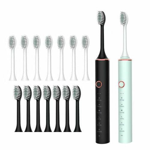 Ultrasonic Sonic Electric Toothbrush for Adults USB Rechargeable - VirtuousWares:Global