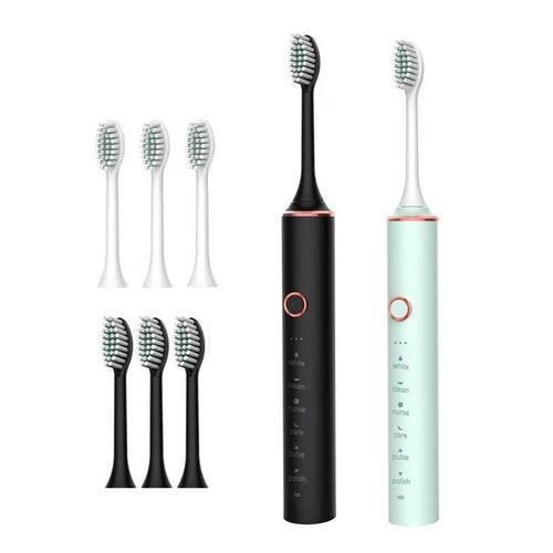 Ultrasonic Sonic Electric Toothbrush for Adults USB Rechargeable - VirtuousWares:Global