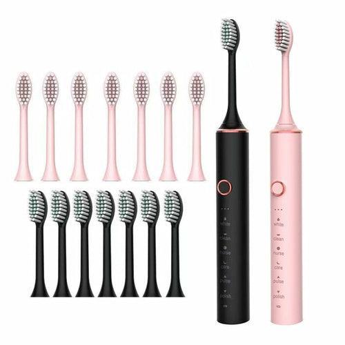 Ultrasonic Sonic Electric Toothbrush for Adults USB Rechargeable - VirtuousWares:Global
