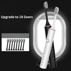 Ultrasonic Sonic Electric Toothbrush for Adults USB Rechargeable - VirtuousWares:Global