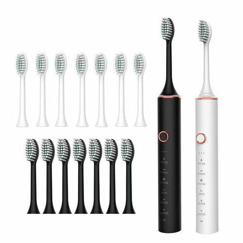 Ultrasonic Sonic Electric Toothbrush for Adults USB Rechargeable - VirtuousWares:Global