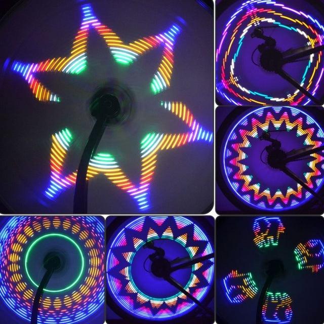 Unique 16LED 42 Change Pattern Cycling Bicycle - VirtuousWares:Global