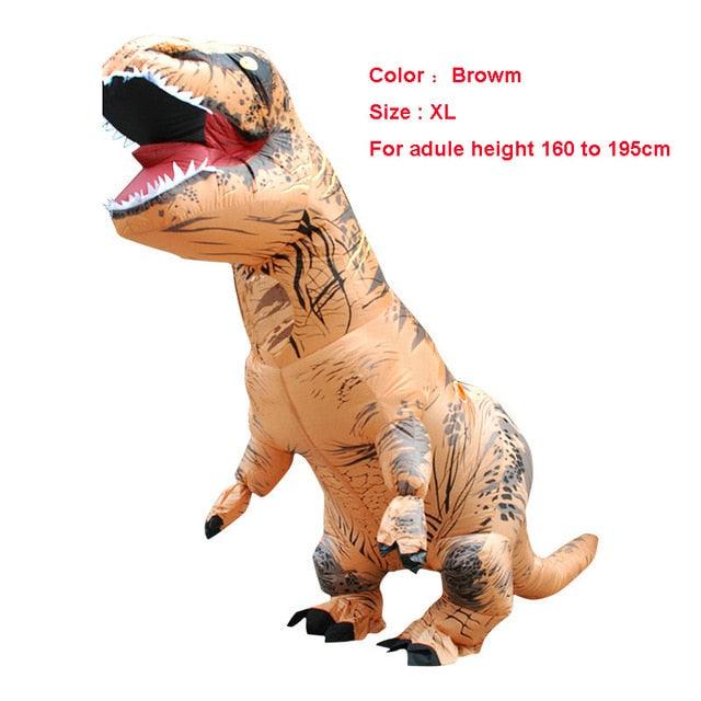 Unique Adult T-REX Inflatable Costume Christmas Cosplay Dinosaur Anima - VirtuousWares:Global