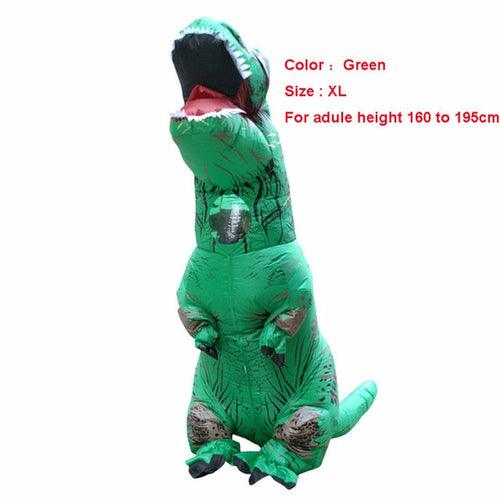 Unique Adult T-REX Inflatable Costume Christmas Cosplay Dinosaur Anima - VirtuousWares:Global