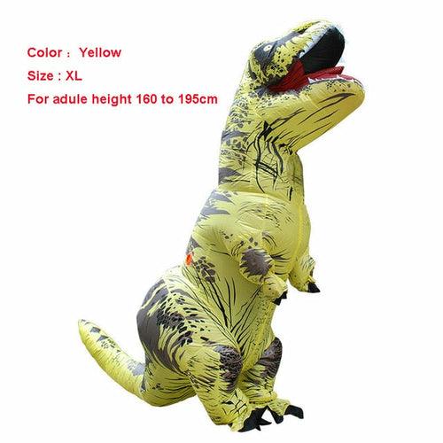 Unique Adult T-REX Inflatable Costume Christmas Cosplay Dinosaur Anima - VirtuousWares:Global