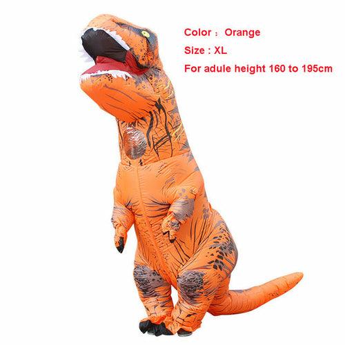 Unique Adult T-REX Inflatable Costume Christmas Cosplay Dinosaur Anima - VirtuousWares:Global