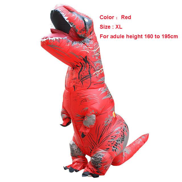 Unique Adult T-REX Inflatable Costume Christmas Cosplay Dinosaur Anima - VirtuousWares:Global