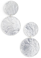 unique Large disc statement earrings for women - VirtuousWares:Global