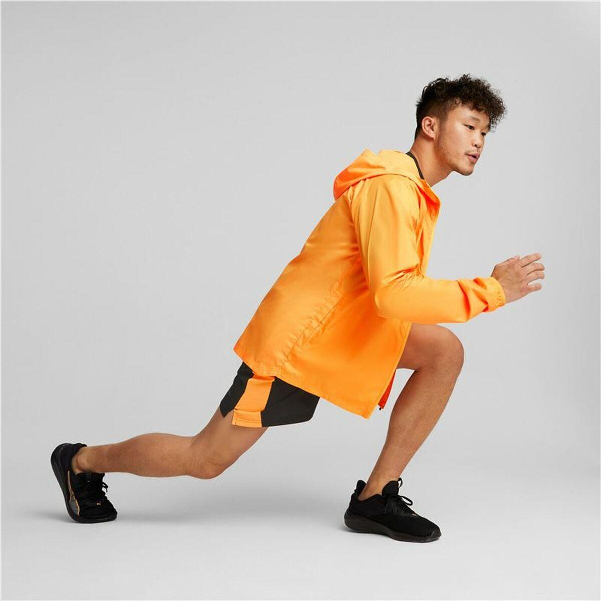 Unisex Windcheater Jacket Puma Uv Favorite Orange - VirtuousWares:Global