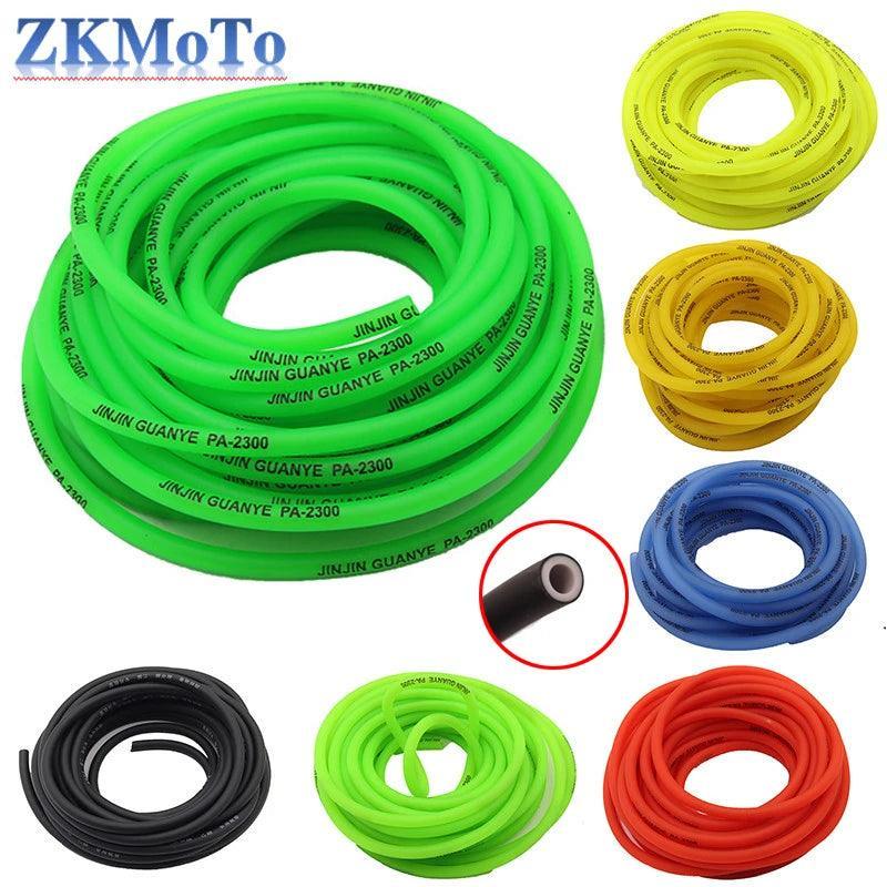 Universal 1M Motorcycle Hose Petrol Fuel Line Hose Gas Oil Pipe Tube - VirtuousWares:Global