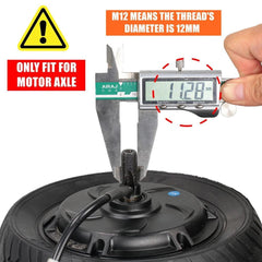Universal M12 Iron Flange Nut for ZERO 8 9 8X VSETT 8+ 9+ Dualtron - VirtuousWares:Global