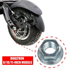 Universal M12 Iron Flange Nut for ZERO 8 9 8X VSETT 8+ 9+ Dualtron - VirtuousWares:Global
