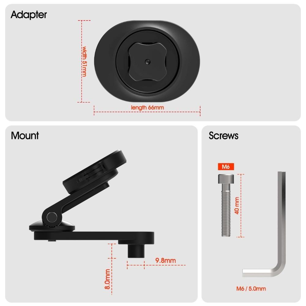 Universal Mobile Phone Holder Bicycle Aluminum Adjust angle Quick - VirtuousWares:Global