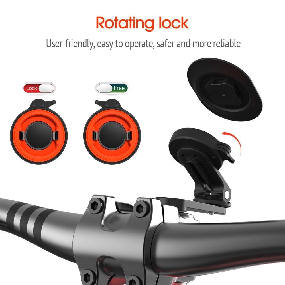 Universal Mobile Phone Holder Bicycle Aluminum Adjust angle Quick - VirtuousWares:Global