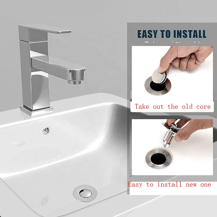UNIVERSAL WASH BASIN BOUNCE DRAIN FILTER - VirtuousWares:Global