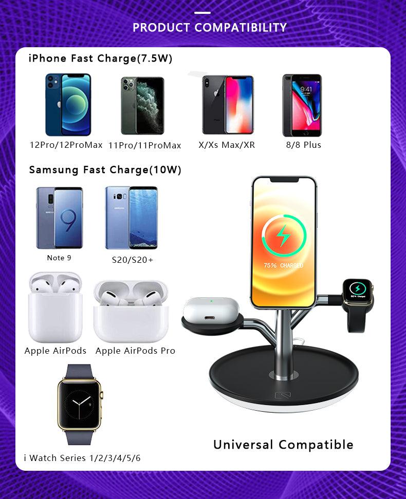 Universal Wireless Charging Stand for Iphone Apple Watch Airpods - VirtuousWares:Global