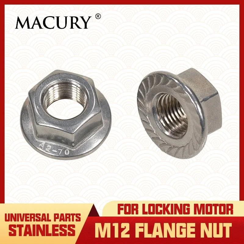 Upgraded M12 Stainless Steel Flange Nut for ZERO 8 9 8X VSETT 8 8+ 9 - VirtuousWares:Global