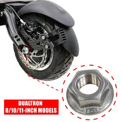 Upgraded M12 Stainless Steel Flange Nut for ZERO 8 9 8X VSETT 8 8+ 9 - VirtuousWares:Global