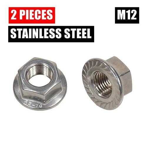 Upgraded M12 Stainless Steel Flange Nut for ZERO 8 9 8X VSETT 8 8+ 9 - VirtuousWares:Global