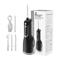 Upgrated Intelligent Oral Irrigator Water Dental Flosser Rechargeable - VirtuousWares:Global