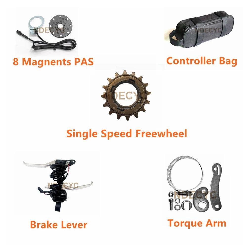 US Freeshipping NBpower 135mm Dropout 90km/h Max Speed Electric Bike Motor Wheel kit 48-72V 3000w EBike Hub Motor Conversion Kit - VirtuousWares:Global