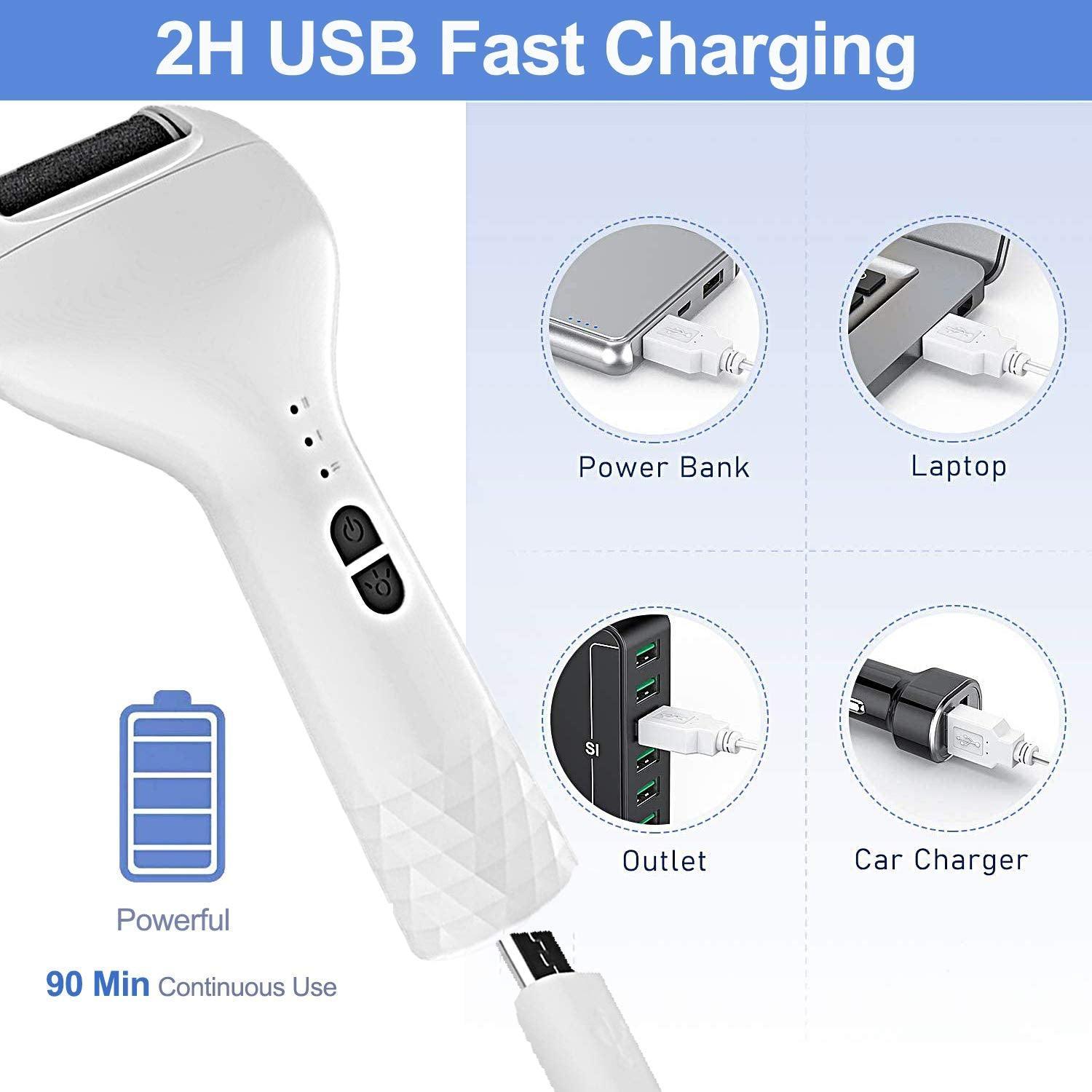 USB Charging Hard Dry Skin Cuticle Cocoon Removal - VirtuousWares:Global