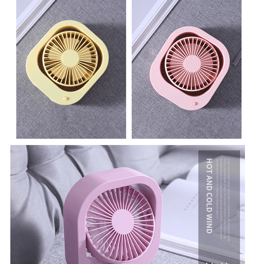 USB Desk Fan Portable Desktop Table Fan With 2 Speed - VirtuousWares:Global