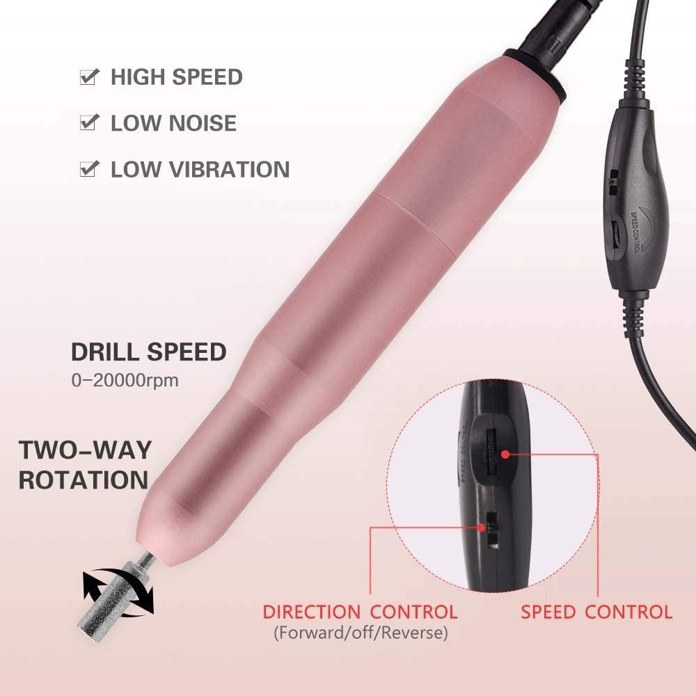 USB Electric Nail File Nail Sander Professional Nails Manicure Machine - VirtuousWares:Global