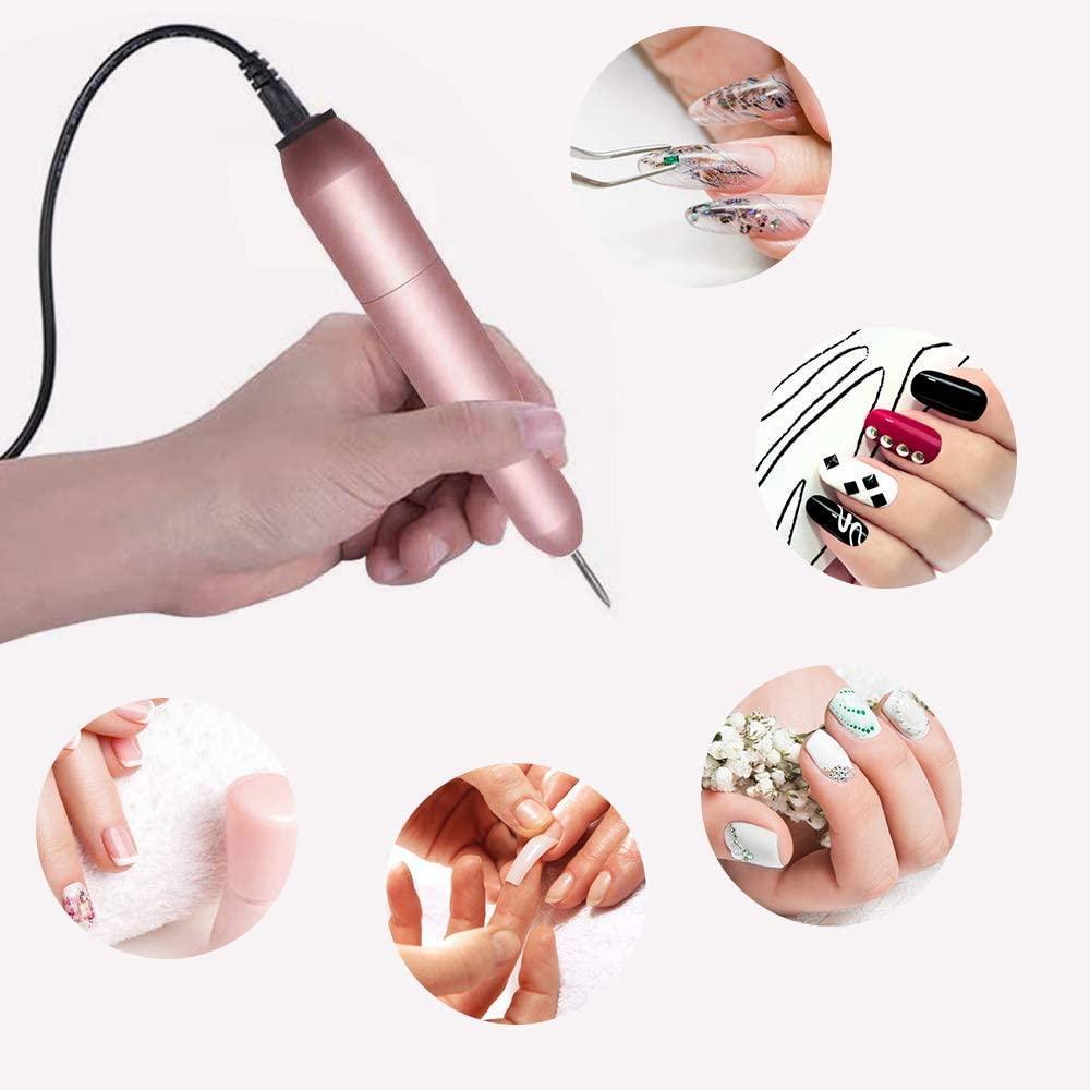 USB Electric Nail File Nail Sander Professional Nails Manicure Machine - VirtuousWares:Global