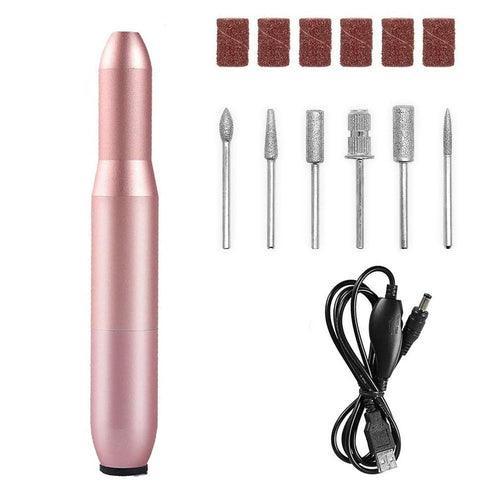 USB Electric Nail File Nail Sander Professional Nails Manicure Machine - VirtuousWares:Global