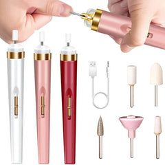 USB Professional Electric Pen-Shape Nail Grinder Machine - VirtuousWares:Global