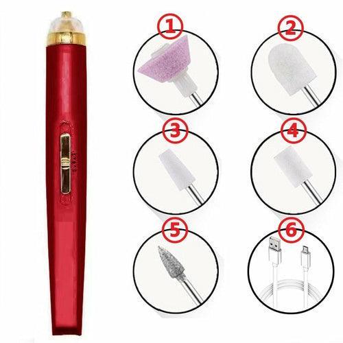 USB Professional Electric Pen-Shape Nail Grinder Machine - VirtuousWares:Global