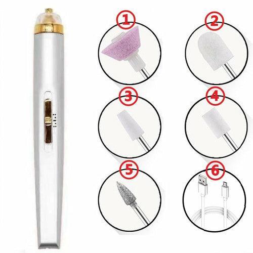 USB Professional Electric Pen-Shape Nail Grinder Machine - VirtuousWares:Global