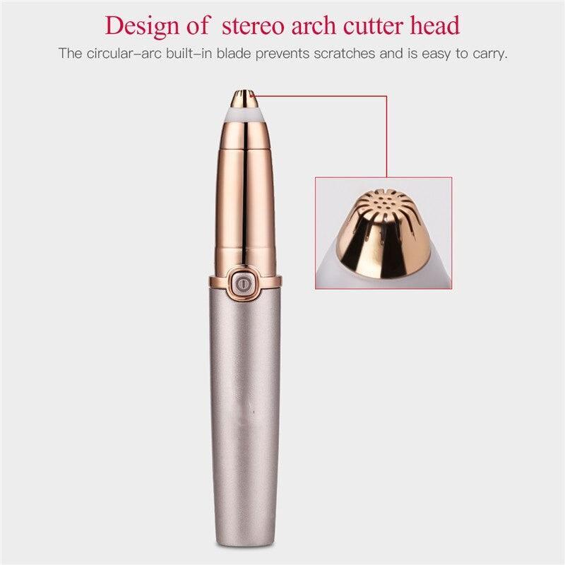 USB Rechargeable 3D Arch Blade Lady Shaver Circular Arc Cutter LED - VirtuousWares:Global