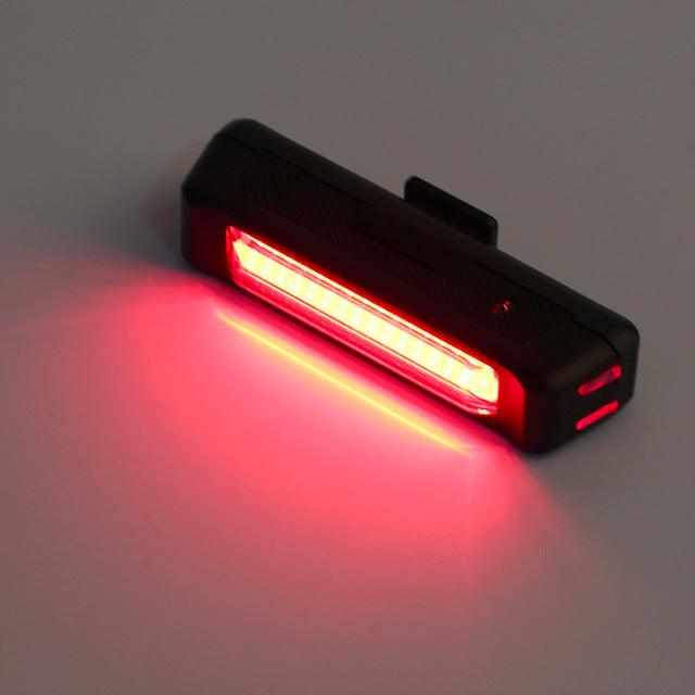 USB Rechargeable Bike Bicycle Light Rear Back - VirtuousWares:Global
