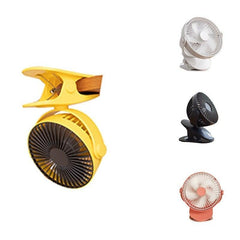 USB Rechargeable Clip Desktop Table Mini Portable Fan - VirtuousWares:Global