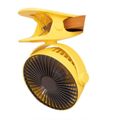 USB Rechargeable Clip Desktop Table Mini Portable Fan - VirtuousWares:Global